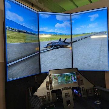 Simulateur de vol en avion de chasse F-35A 5th Gen Fighter à zürich (pour 1 personne)
