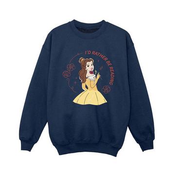 Beauty And The Beast I'd Rather Be Reading Sweatshirt