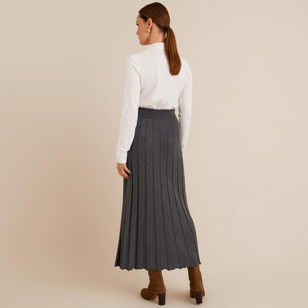 La Redoute Collections Langer Plisseerock  