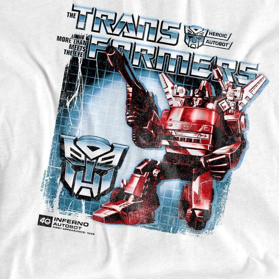 TRANSFORMERS Inferno Autobot Grafik T-Shirt  