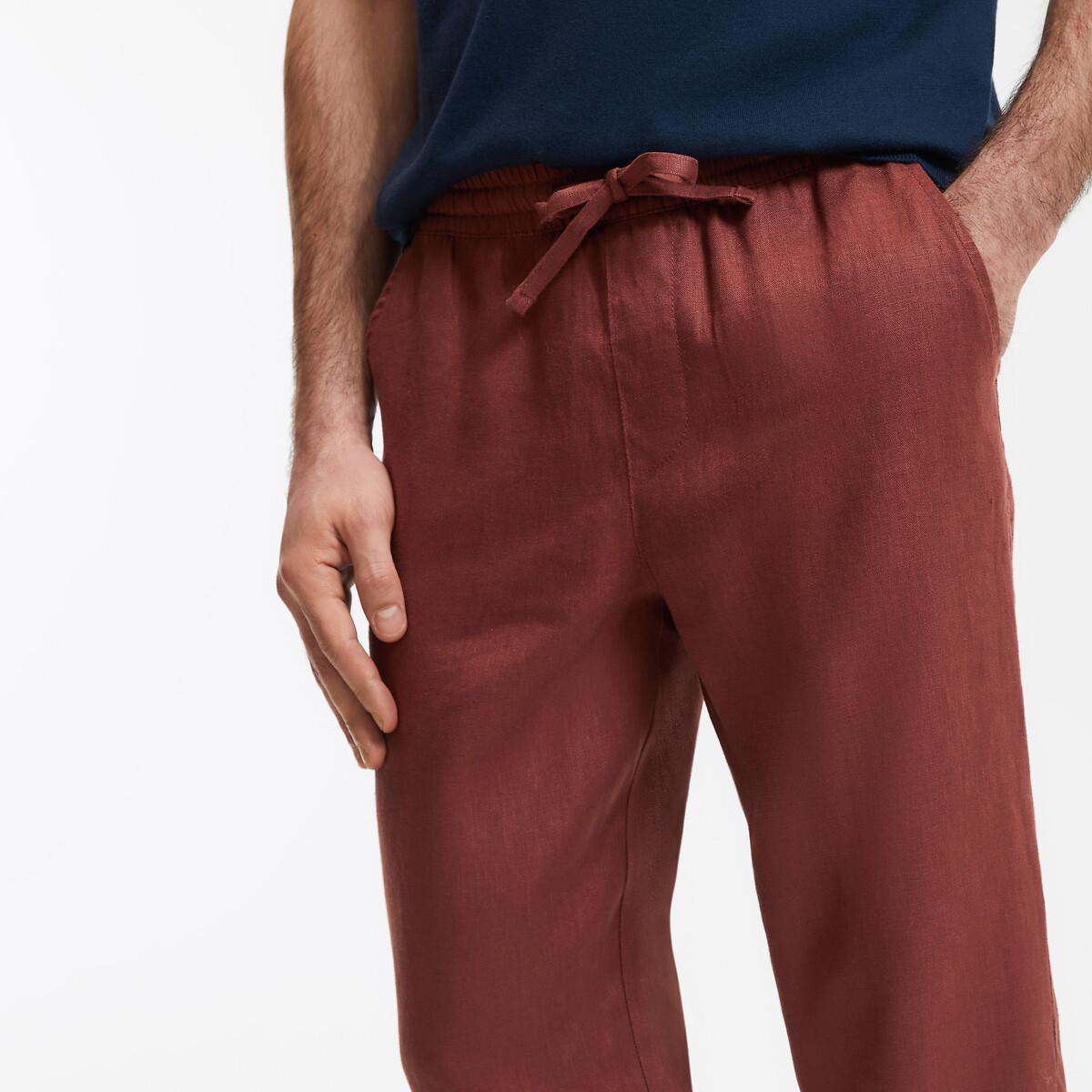 La Redoute Collections Pantaloni Dritti in Lino  