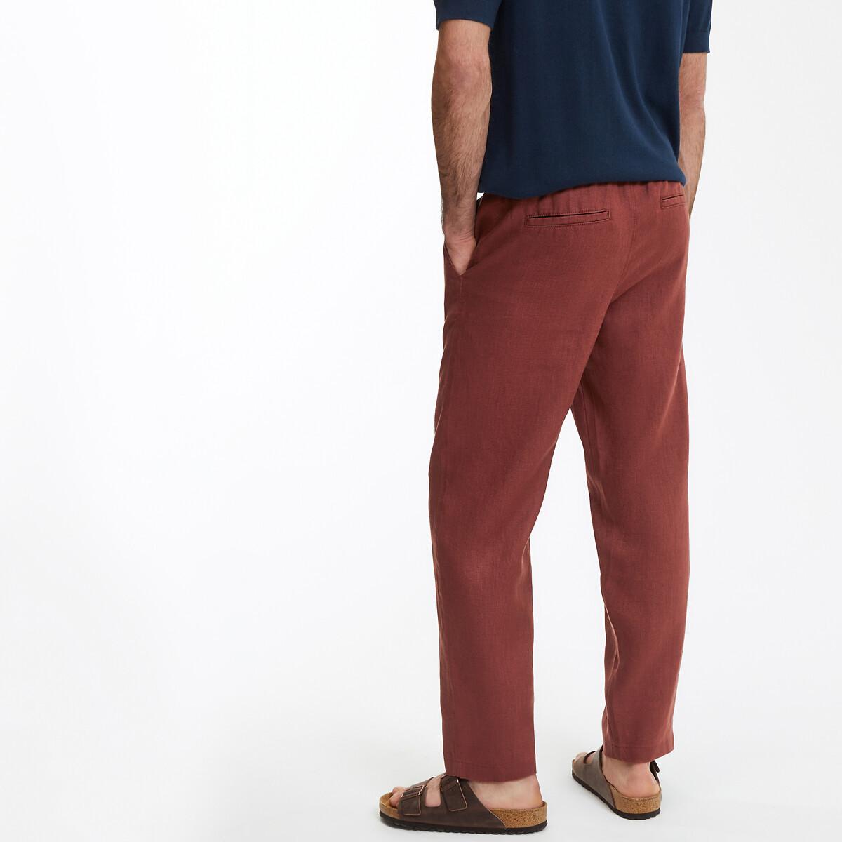 La Redoute Collections Pantaloni Dritti in Lino  