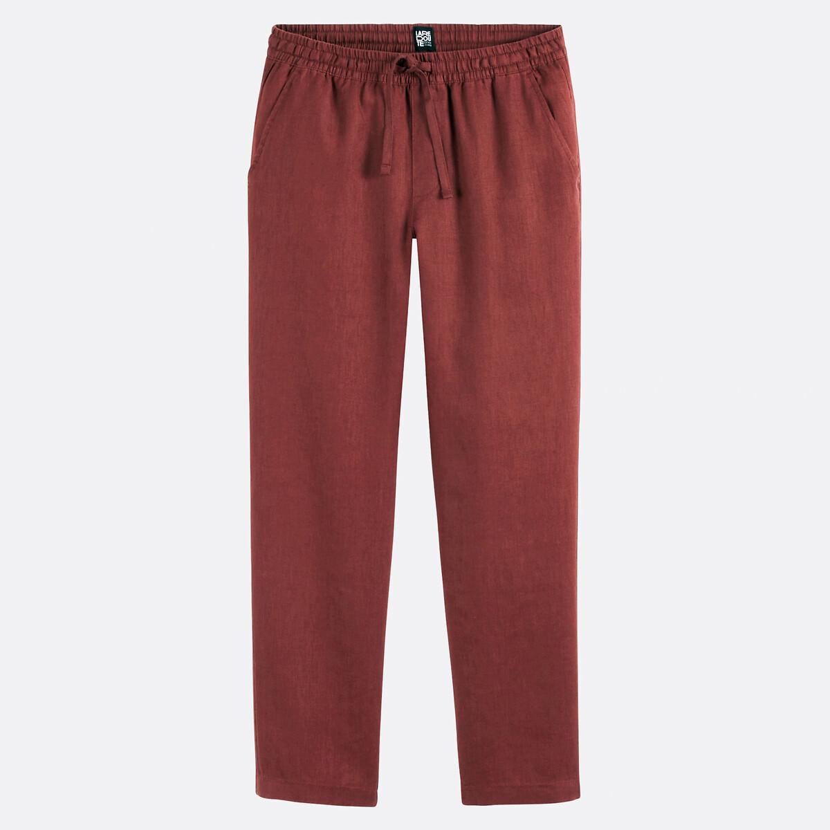 La Redoute Collections Pantaloni Dritti in Lino  