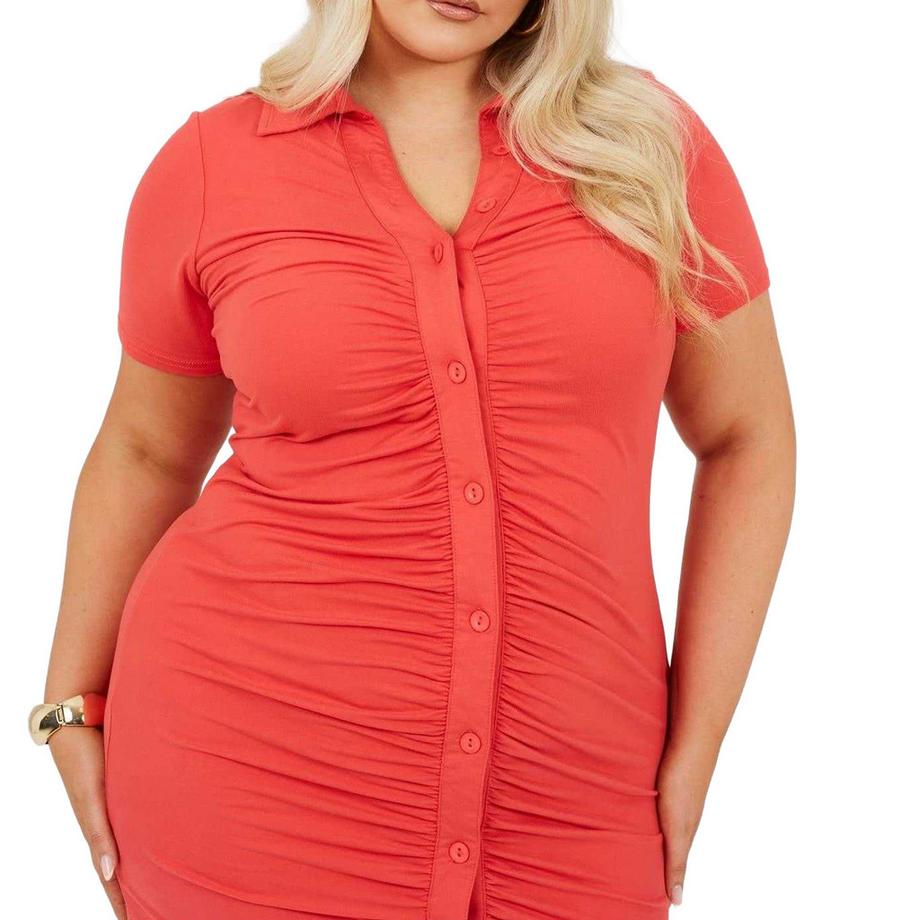 Brave Soul  Mini Abito Extraslim Collare 