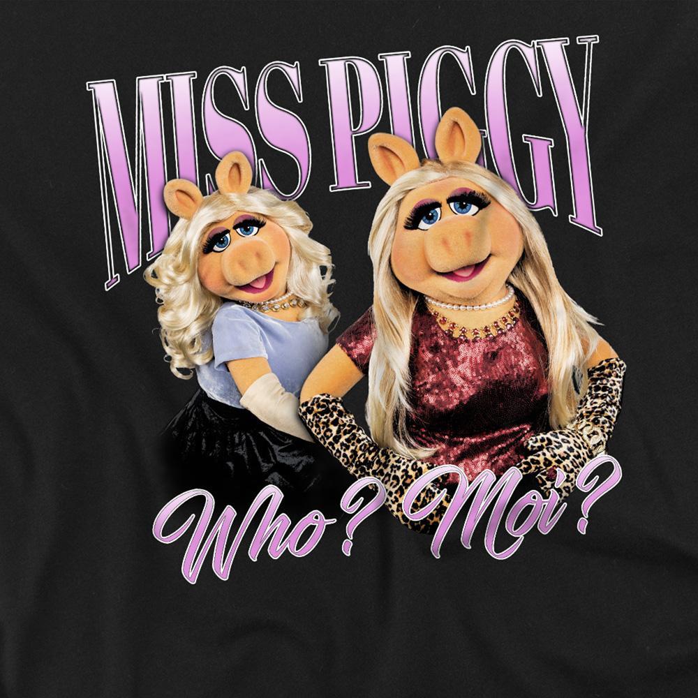 The Muppets Miss Piggy Who Me T-Shirt Maniche Lunghe  
