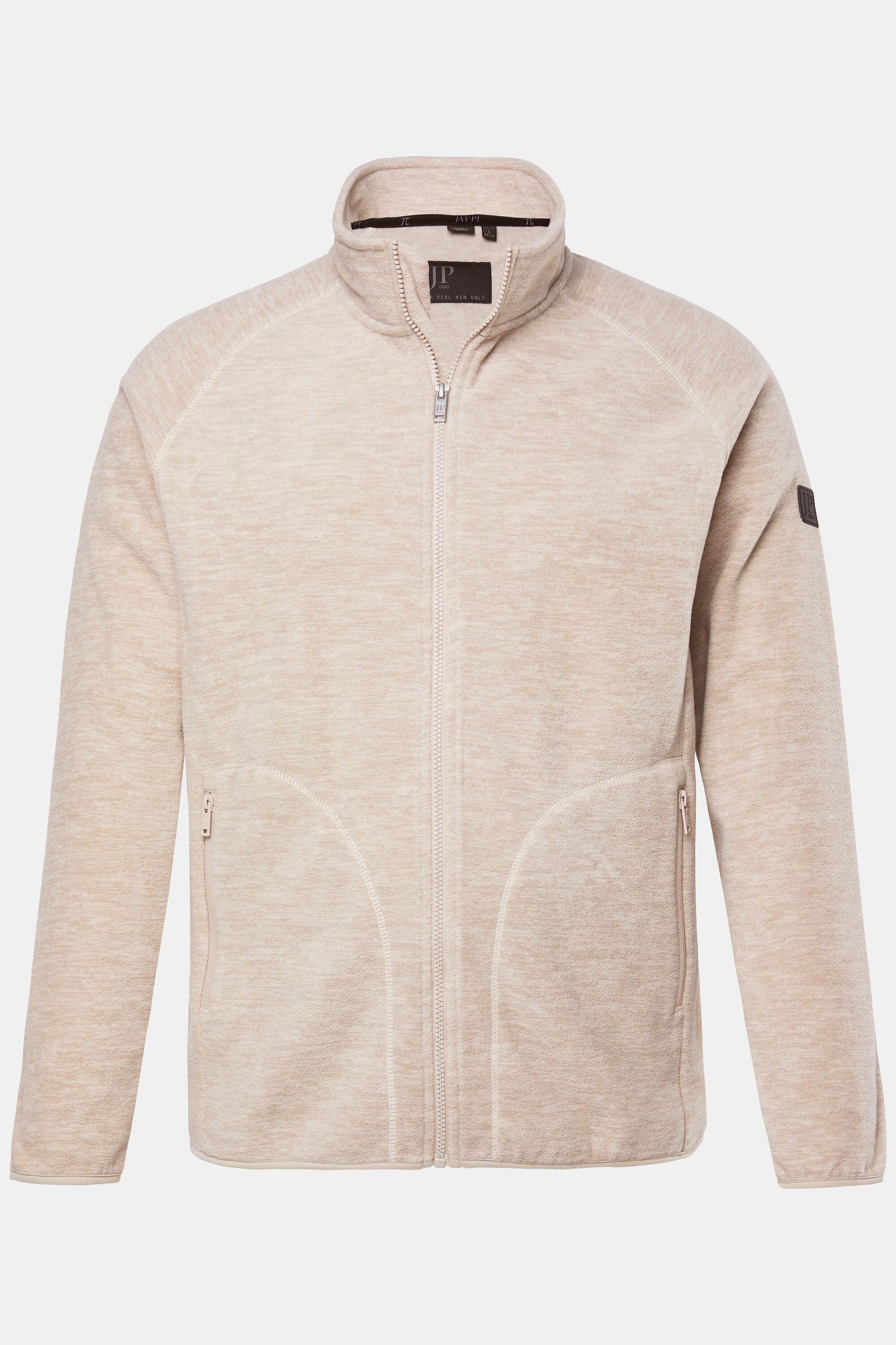 JP1880 Giacca di Pile Collo Alto Tasche con Zip  