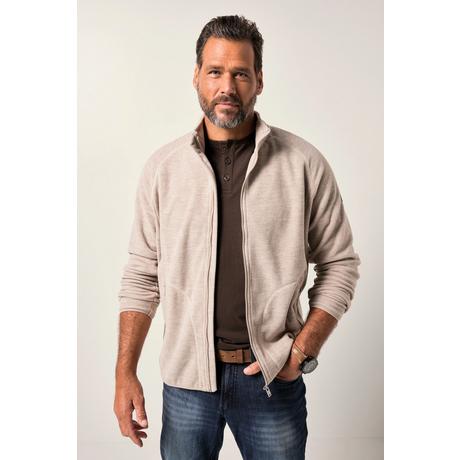 JP1880 Giacca di Pile Collo Alto Tasche con Zip  