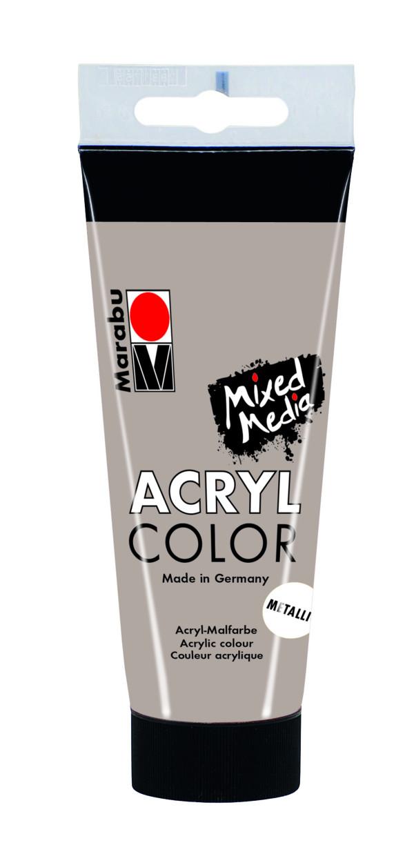 Marabu  Marabu Acryl Color 082 100 ml peinture acrylique Argent Tube 
