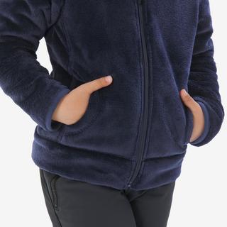 QUECHUA  Fleece-Wanderjacke Kinder NH500 mit Reissverschluss 