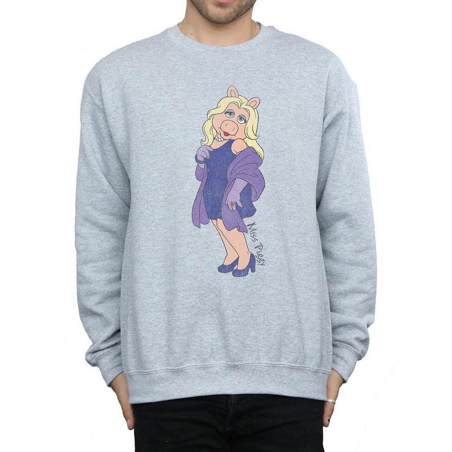 Disney The Muppets Miss Piggy Sweatshirt Coupe Ajustée  