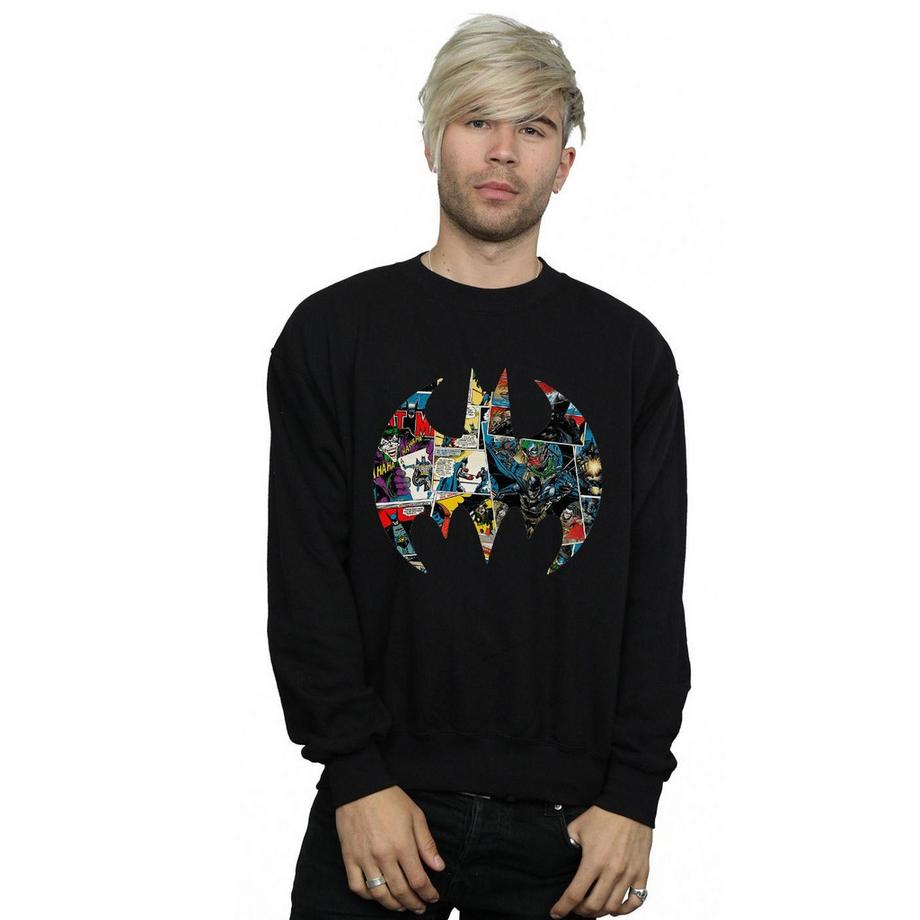 DC COMICS Batman Comic Logo Sweatshirt  