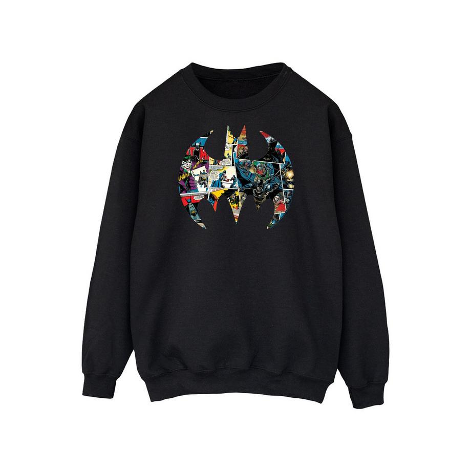 DC COMICS Batman Comic Logo Sweatshirt  