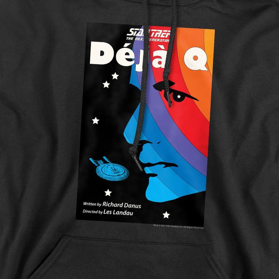 Star Trek The Next Generation Season 3 Episode 13 Felpa con Cappuccio  