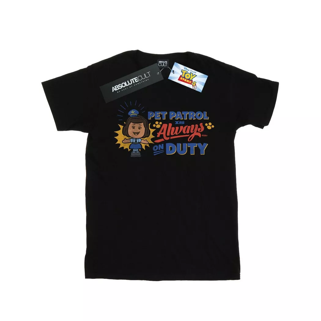 Disney - Toy Story 4 Pet Patrol TShirt, für Damen, Schwarz, Größe S