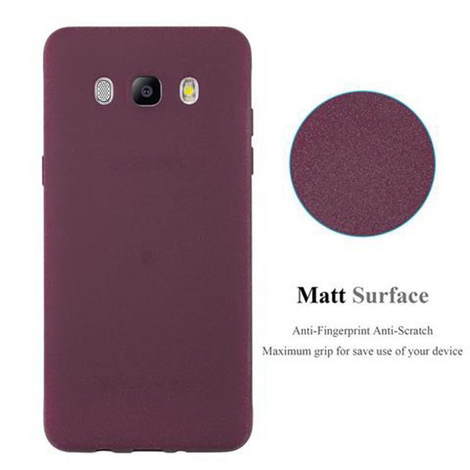 Cadorabo  Hülle für Samsung Galaxy J5 2016 TPU Silikon Frosted 