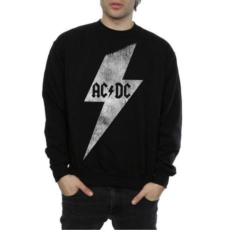 AC/DC ACDC Logo Fulmine Felpa  