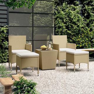 VidaXL Garten bistro set poly-rattan  