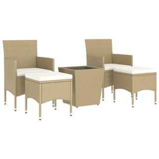 VidaXL Garten bistro set poly-rattan  