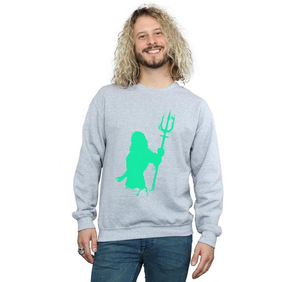 DC COMICS Aquaman Mera Silhouette Sweatshirt  