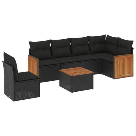 VidaXL Garten sofagarnitur poly-rattan  