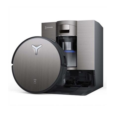ECOVACS Aspirateur robot X11 OMNICYCLONE Deebot gris  