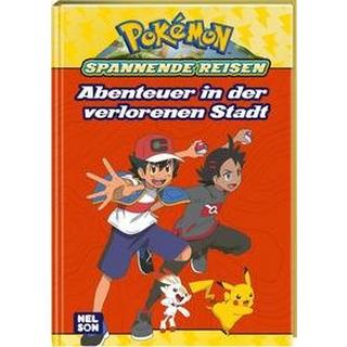 Pokémon Lesebuch: Spannende Reisen: Abenteuer in der verlorenen Stadt Sparrer, Petra (Übersetzung) Copertina rigida 