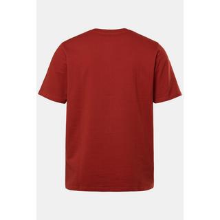 JP1880 T-shirt Manches Courtes Teint à l'Indigo Application NYC Col Rond  