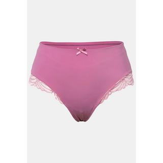 Ulla Popken Midislip seitlich transparente Spitze  