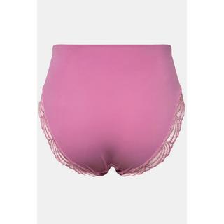 Ulla Popken Midislip seitlich transparente Spitze  