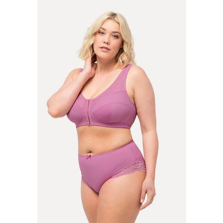 Ulla Popken Midislip seitlich transparente Spitze  