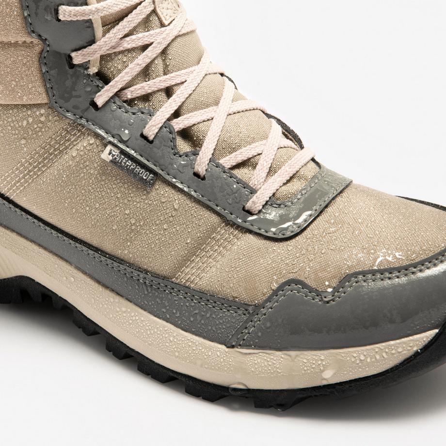 QUECHUA NH100 Scarpe da trekking mid impermeabili sintetiche Scarpe da trekking semi-alte impermeabili 