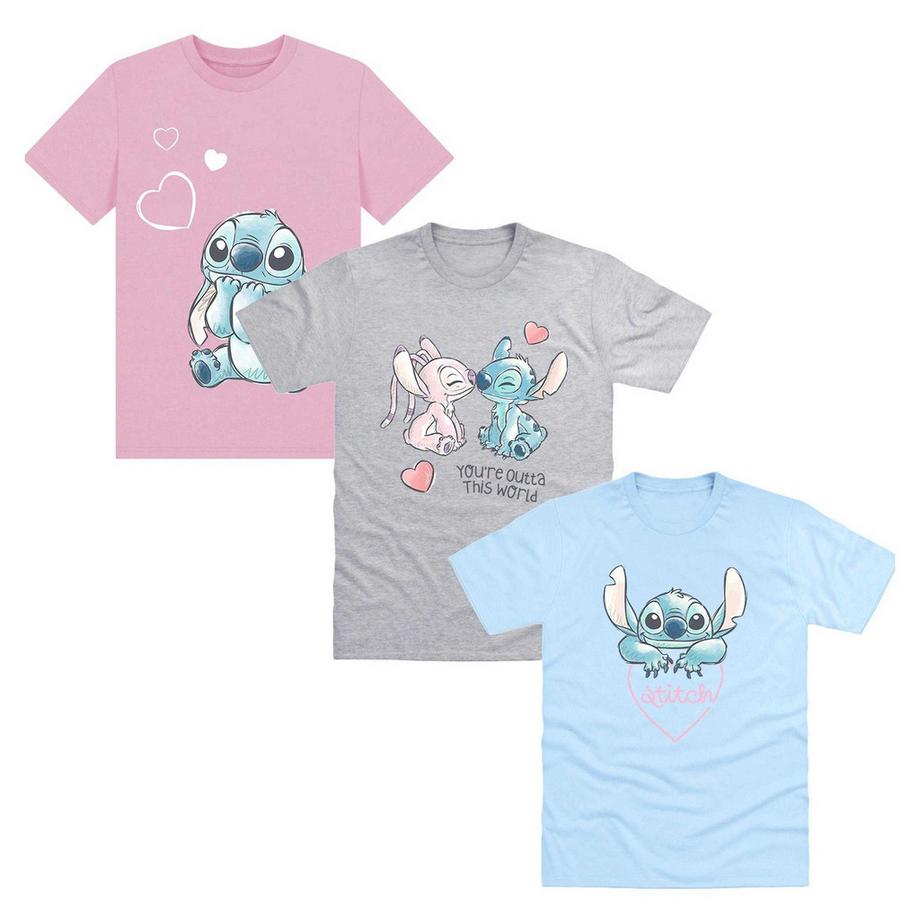 T-ShirtMotifs Stitch Et Angel