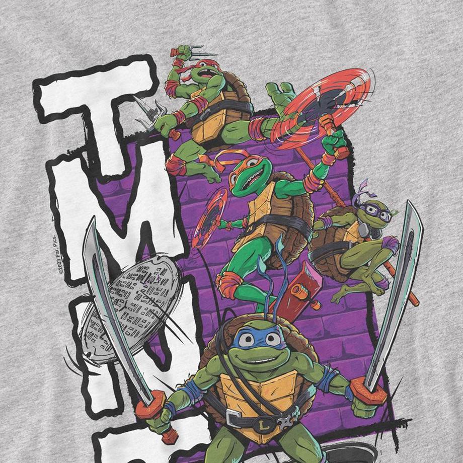 TEENAGE MUTANT NINJA TURTLE  T-ShirtMotiftyle Empilé 