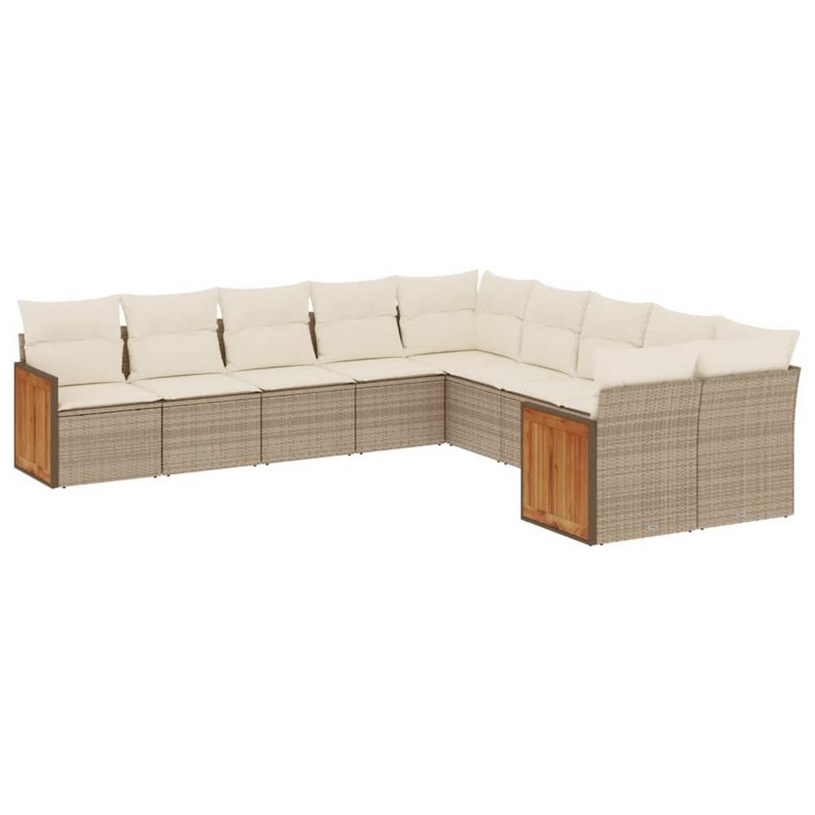 Garten sofagarnitur poly-rattan