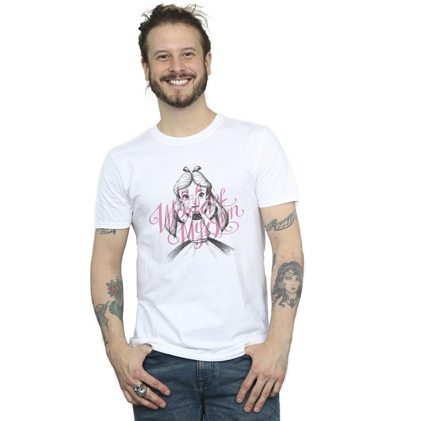 Disney  Tshirt ALICE IN WONDERLAND IN A WORLD OF MY OWN 