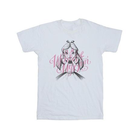 Disney  Tshirt ALICE IN WONDERLAND IN A WORLD OF MY OWN 