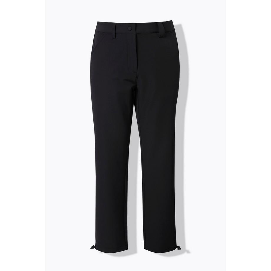 Ulla Popken Pantaloni Softshell sottili Orlo regolabile Cintura comoda  
