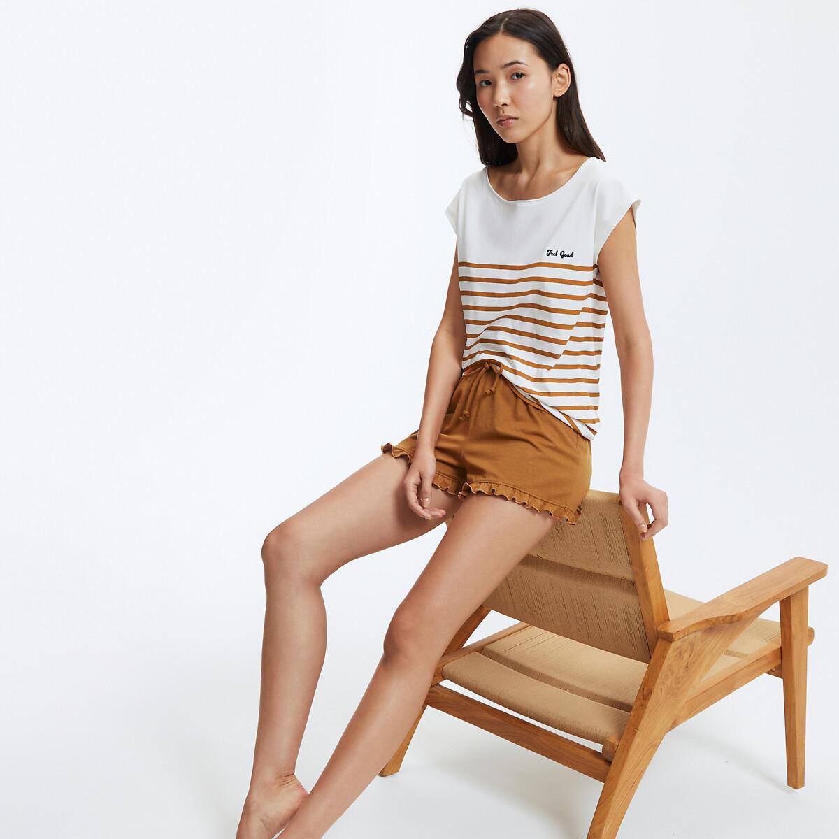 La Redoute Collections  Pyjashort à rayures 