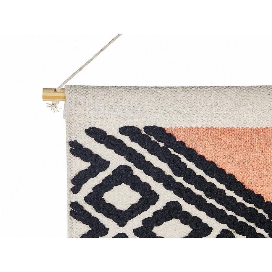 Beliani Suspension murale en tissu en Coton Boho GOJRA  