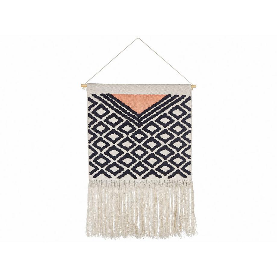 Beliani Suspension murale en tissu en Coton Boho GOJRA  