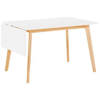 Beliani Ausziehbarer Esstisch aus MDF-Platte Skandinavisch MEDIO  