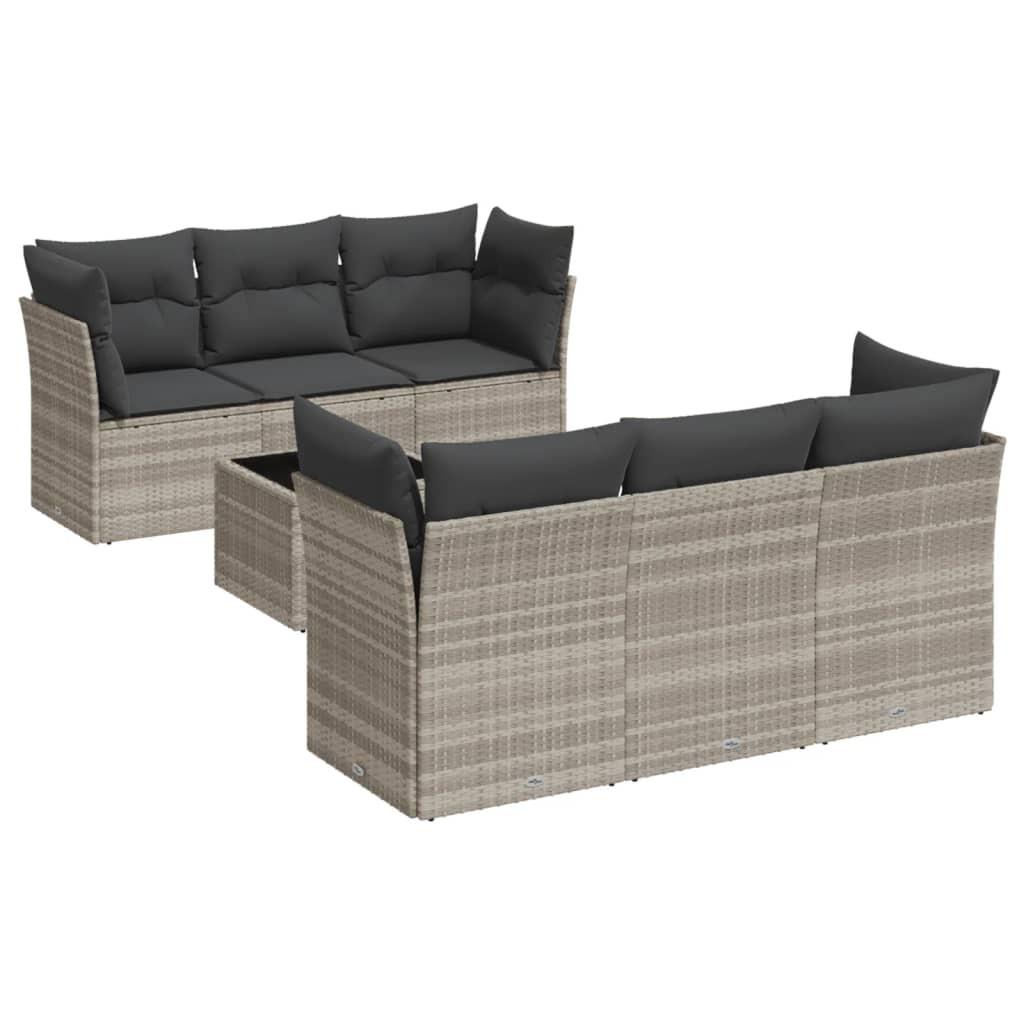 VidaXL Garten sofagarnitur poly-rattan  