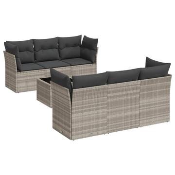 Garten sofagarnitur poly-rattan