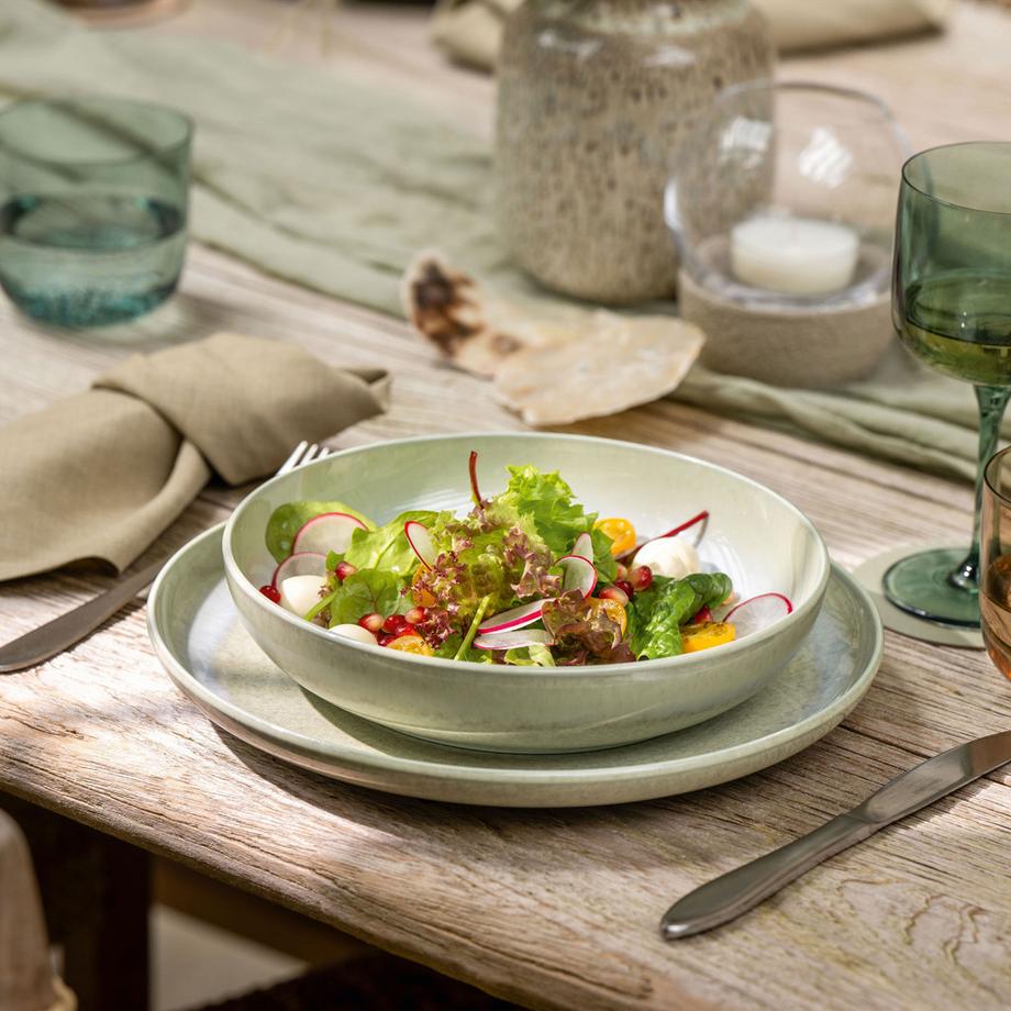 like. by Villeroy & Boch Assiette creuse à pâtes Perlemor Alga  