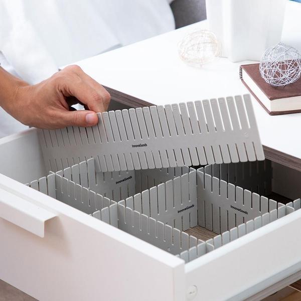 InnovaGoods 16x Trennwände für Schubladen  