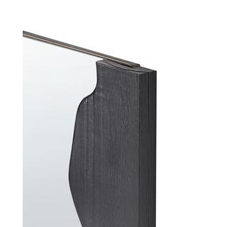 Beliani Miroir en Bois de paulownia Rustique SAULLCET  