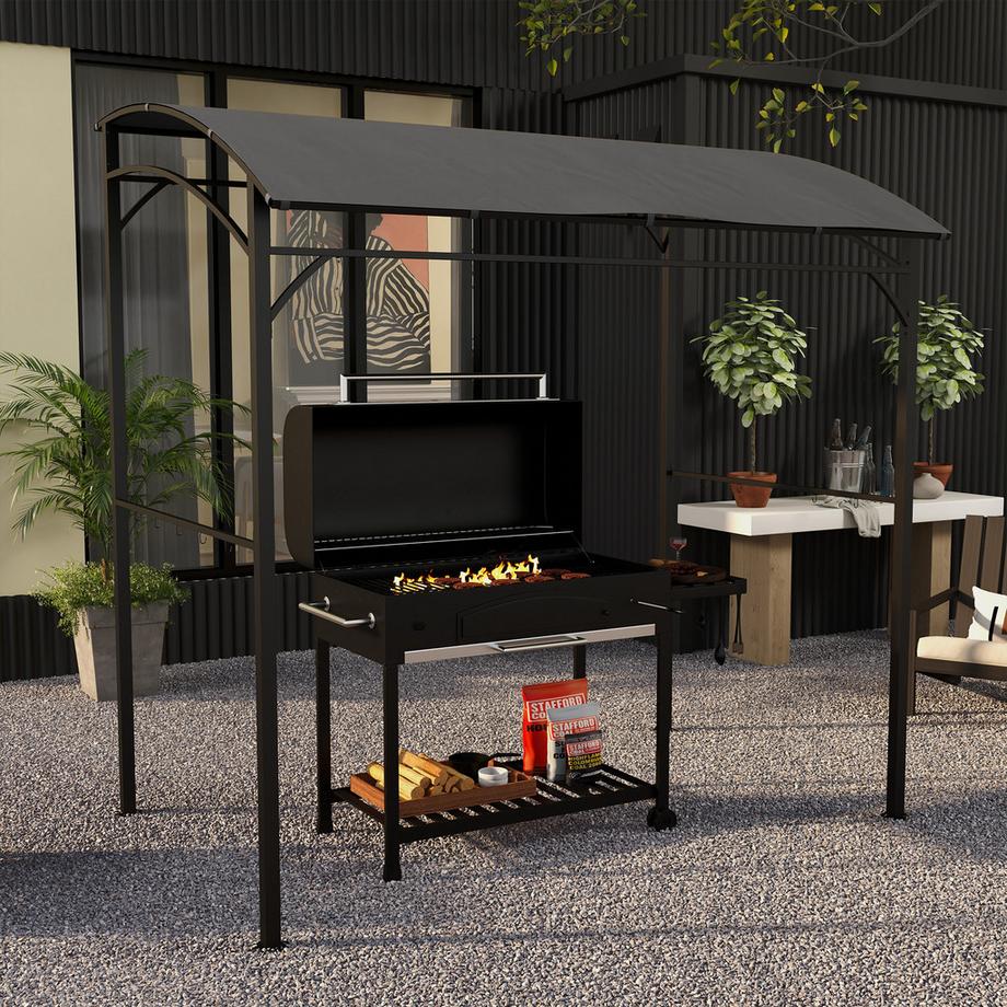 Outsunny Pavillon barbecue  