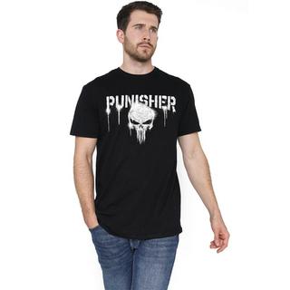 The Punisher T-Shirt Stampa Teschio  