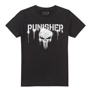 The Punisher T-Shirt Stampa Teschio  