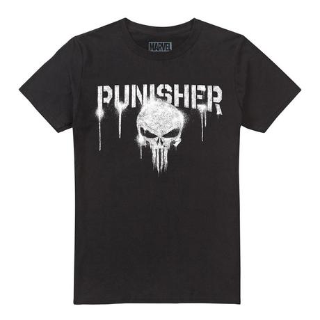 The Punisher T-Shirt Stampa Teschio  